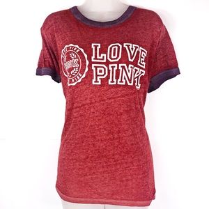 Pink by Victoria Secret  Large red and maroon
